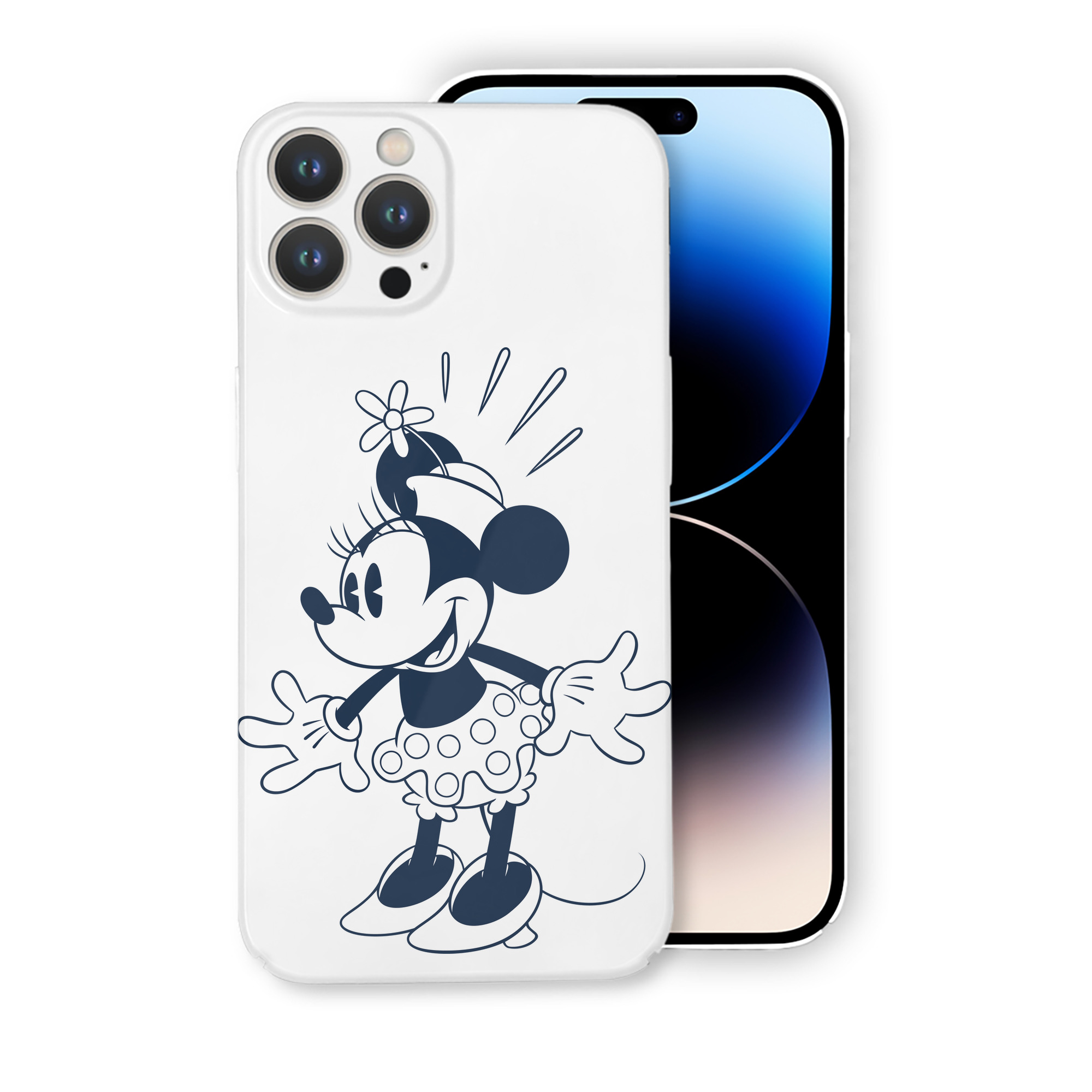 （画像用） ミッキーマウス Mickey Mouse 【iPhone 14シリーズ対応】ハードケース